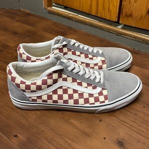 Checkered Vans Old Skool